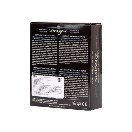 SHUNGA DRAGON SENSITIVE, Ice Fire, 60 ml, reinforcing cream for steam.-2