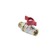 Ballic Aquasfera Euro 1007-02, 3/4 ", PN 30, with an American, butterfly, nickel.