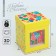 Gift folding box with 3D effect, packaging, “Happy Birthday!”, 11 x 11 x 13 cm