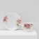 Service Porcelain Tea Daulaan "Rose", 12 objects: a cup 250 ml, a saucer d = 15 cm