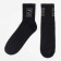 Male socks "I and the ball" p. 41-44 (27-29 cm), black