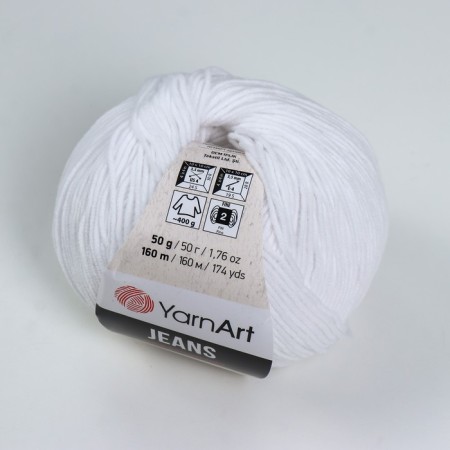 Yarn "Jeans" 55% cotton, 45% acrylic 160m/50g (62 hotel)-1