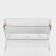 The storage container "Tenderness", 28 × 11 × 9.5 cm, the color is transparent