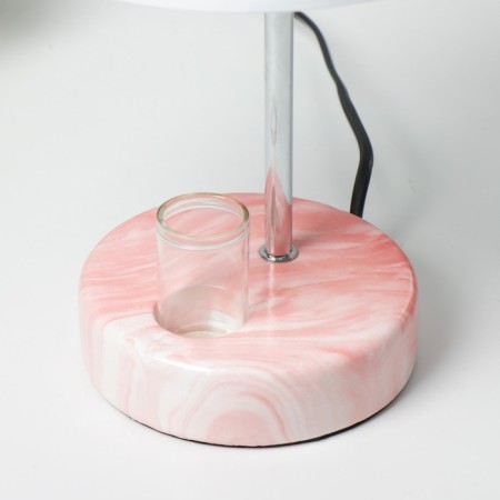 Aelita table lamp 1x40W E14 pink 18x18x31cm Risalux-4