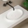 ABBER STEIN AS2603 sink, invoice, 500x320x60 mm, white, matte