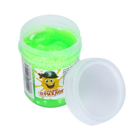 Slime, tube with lime balls 40 g-3
