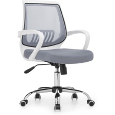 Кресло детское Ergoplus light металл/сетка, хром/серый 57x63x91 см