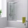 Shower curtain for the bath Wasserkraft Main 41S02-100 Wasserschutz, 1000x1400 mm, sliding