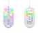 Mouse XTRFY MZ1 - ZY’S Rail, game, wired, RGB backlight, 16000 dpi, USB, white