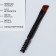 A beveled brush with a brush, 6 cm, set - 5 pcs, black color