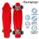 Penniboard Onlytop, 56x15 cm, light wheels PU 60x45 cm, aluminum frame, red color