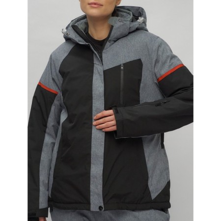 Ski suit female, size 60, black color-27