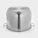 The pan is whole, 50 l, d = 45 cm, the capsule bottom, with a heat distribution layer, a metal cover