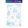 Glass stickers "Magic New Year", reusable, 20 x 34 cm, New Year