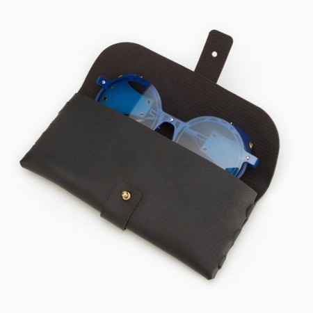 Sunscreen glasses, UV 400, leather curtains, pipe 14.7 cm, width 14.4 cm, lens 7 x 5.5 cm-4