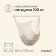 Hammock maclay m-g03, 100x140 cm, cotton, white color
