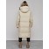 Coat insulated winter female, size 46, beige color