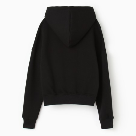 Women's sweatshirt was launched, black color, size 42-46 (One size)-5