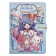Gift notebook, a6+ 132 sheets, color block, with a stream on a magnet, PVC cover, "anime", mix