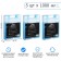 Cold batteries "Master K", 1 L, 25.5 x 20 x 3 cm, set 3 pcs