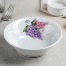 Porcelain “Lilac Porcelain”, 360 ml, D = 14 cm
