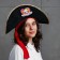 Pirate Hat "Princess of Piratov", children's, felt, rn. 52-54
