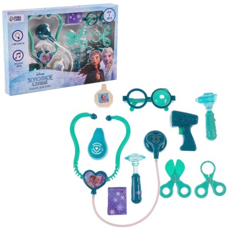 Dr. Frozen's set, cold heart, in the box