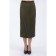 Female skirt, size 42, green color