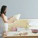 Cashmere pillow, size 50x70 cm, satin-jaccard