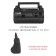 Radio receiver ECON ERP-1600, 2W, 220V, FM 64-108 MHz, black color