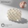 Ring of pearls "Tenderness", white color