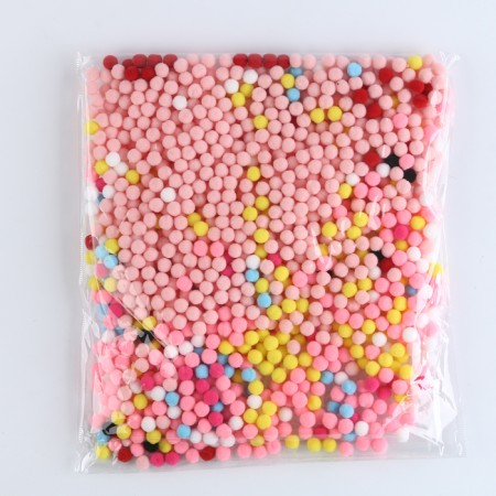Application with pompom "Tukan" size - 30 × 30 cm, glue 30 ml-3