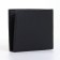 Male purse without fastening, black color