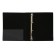 Folder on 4 rings A4, Calligrata, 40 mm, 700 μm, inner pocket, pocket for a spine, black