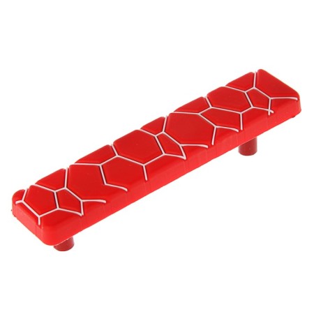 Handle of the children's bracket KID 031, "Web", m/o 96 mm, rubber, red
