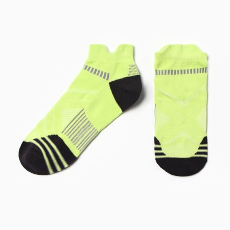 Male socks minku shortened, size 38-45, green color