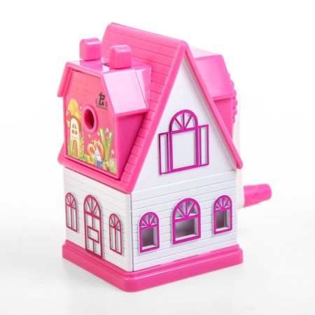 Mechanical sharpener with a "house" container, mix-1