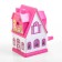 Mechanical sharpener with a "house" container, mix