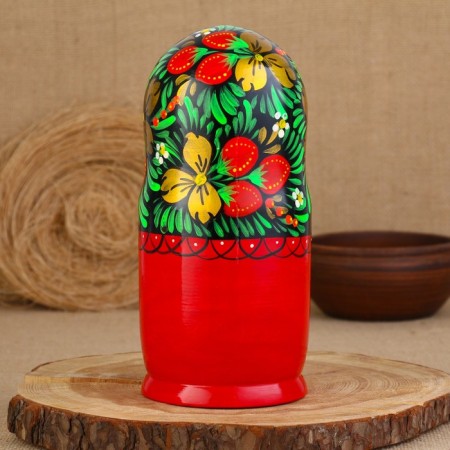 Hochloma nesting doll ", 10 puppet-3