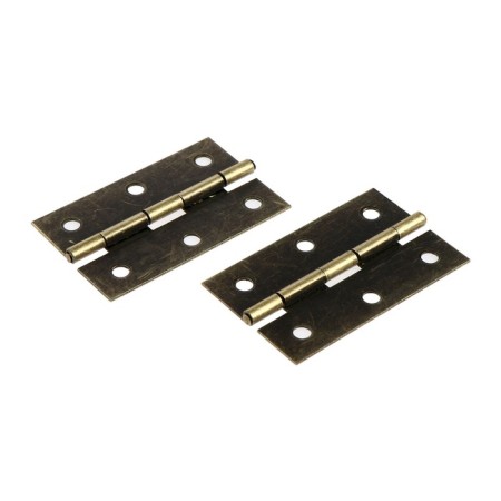Loop overhead tundra, 60x37x0.9 mm, bronze color, 2 pcs