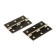 Loop overhead tundra, 60x37x0.9 mm, bronze color, 2 pcs