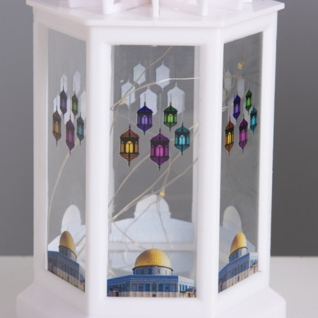 Lamp "Eastern Motives" 3haaa White 9.4x11x24.5cm-4