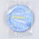 Disposable paper plate "Happy birthday, son", 18 cm (set 6 pcs)