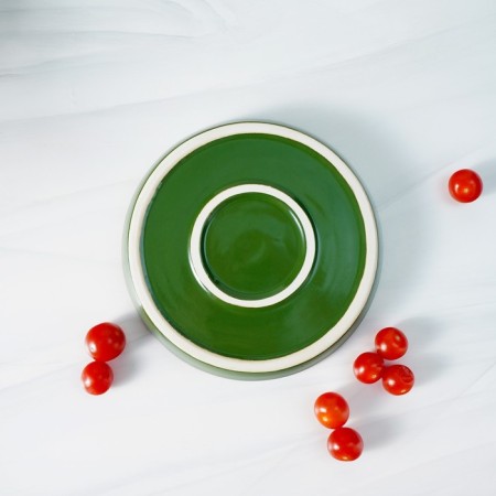 Porcelain dish Punto Verde, D = 17.5 cm-5