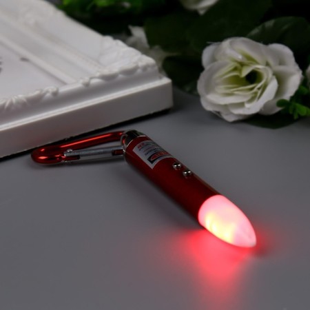 Flashlight+laser on carbine 4 modes "pointer" mix 9x1.2x1.2 cm-3