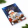 New Year. Diary Soft cover Software Tach, 24 x16.5 cm, 80 sheets "Winter Tale"