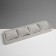 Watch stand, bracelets, phlock, 4 places, 35 × 10 × 3 cm, color gray color