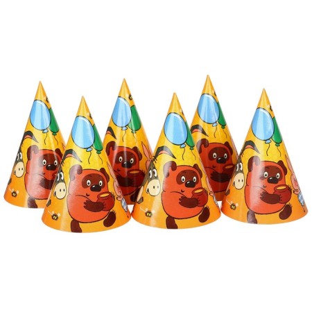 A set of paper utensils, on 6 people "Happy Birthday!", Soyuzmultfilm-7