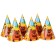 A set of paper utensils, on 6 people "Happy Birthday!", Soyuzmultfilm