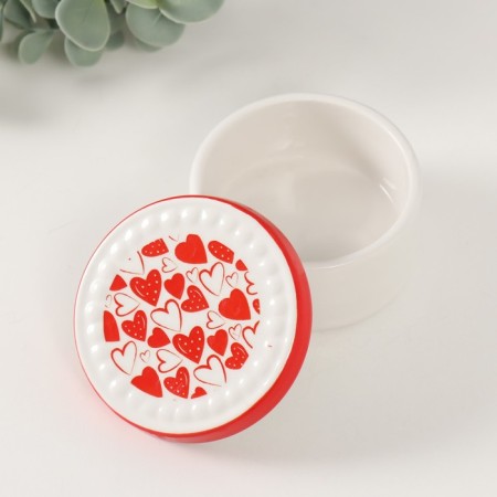 Coramics Coramics "Hearts" 7.5x7.5x4.5 cm-1